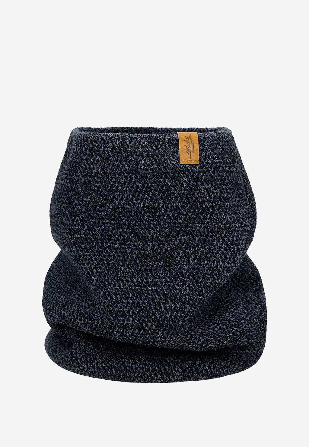 Granatowy zestaw męski RELAKS - czapka + komin R96010-86 Widok 3