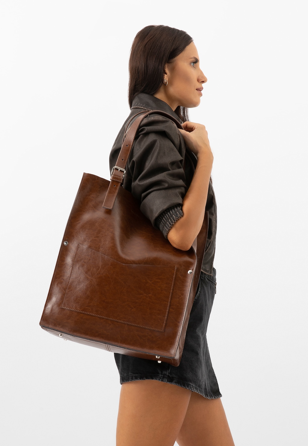 Dámska kabelka veľká pre všetky praktické módne znalkyne 80247-52 Widok 8