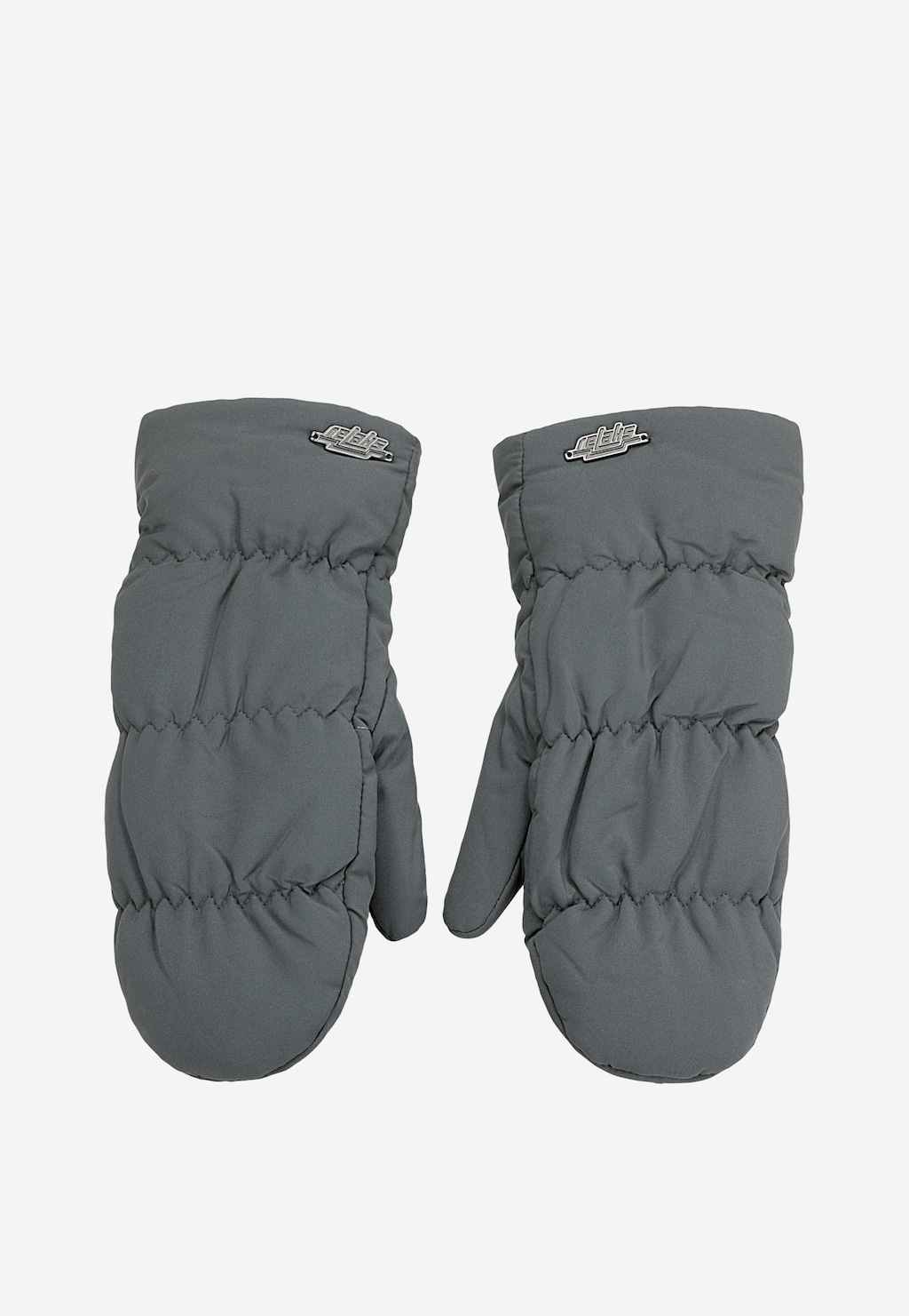 Oteplené popolavé rukavice RELAKS R95004-40 Widok 2