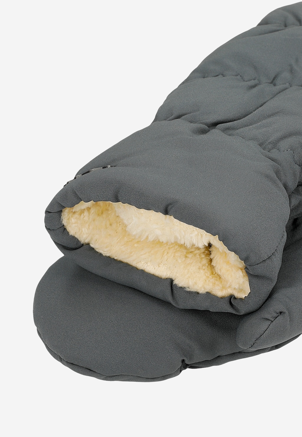 Oteplené popolavé rukavice RELAKS R95004-40 Widok 4