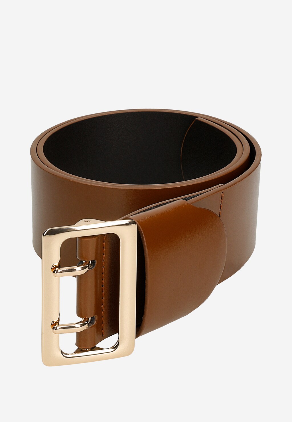Hnědý dámský kožený opasek 93111-52 Widok 5