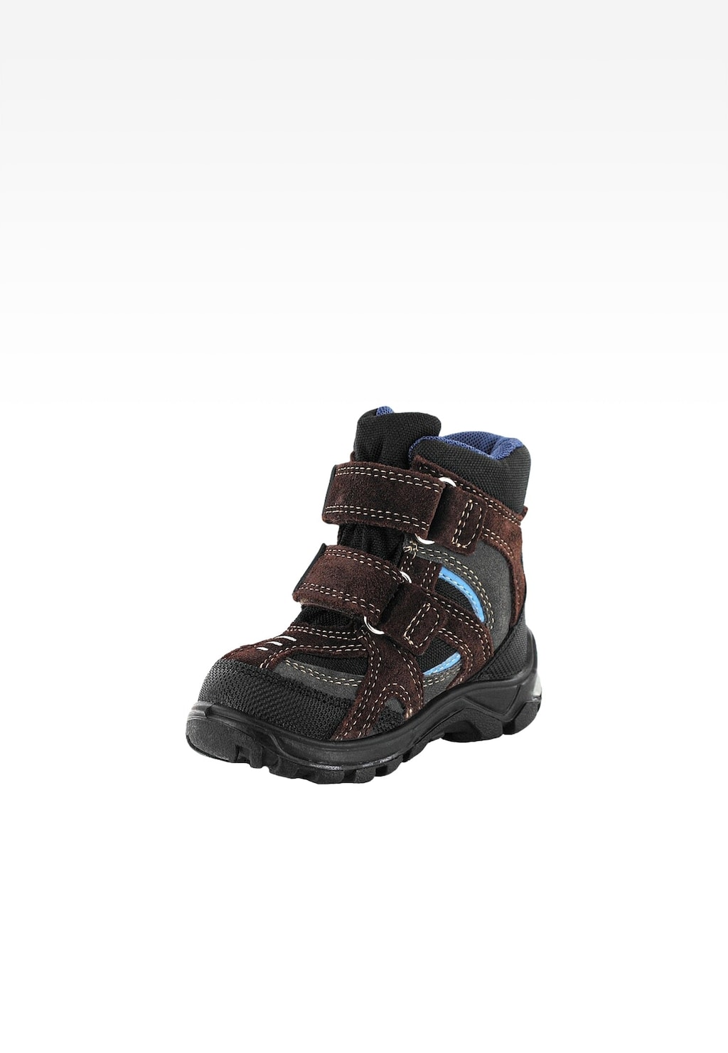 Zateplené kotníkové boty BARTEK T-11929/W47, hnědo-šedé Widok 3