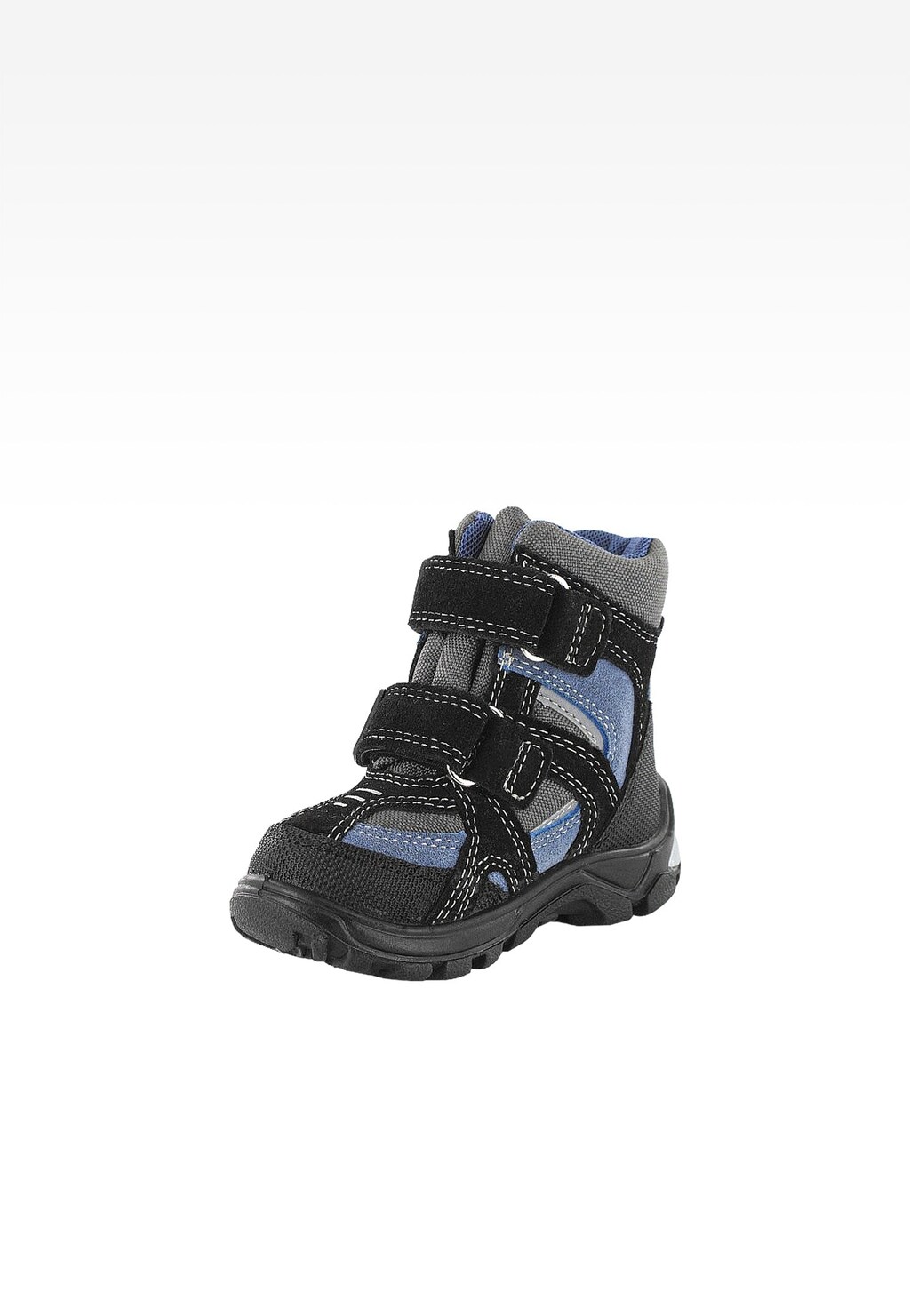 Zateplené kotníkové topánky BARTEK T-11929/0E4, tmavomodro-čierne Widok 3