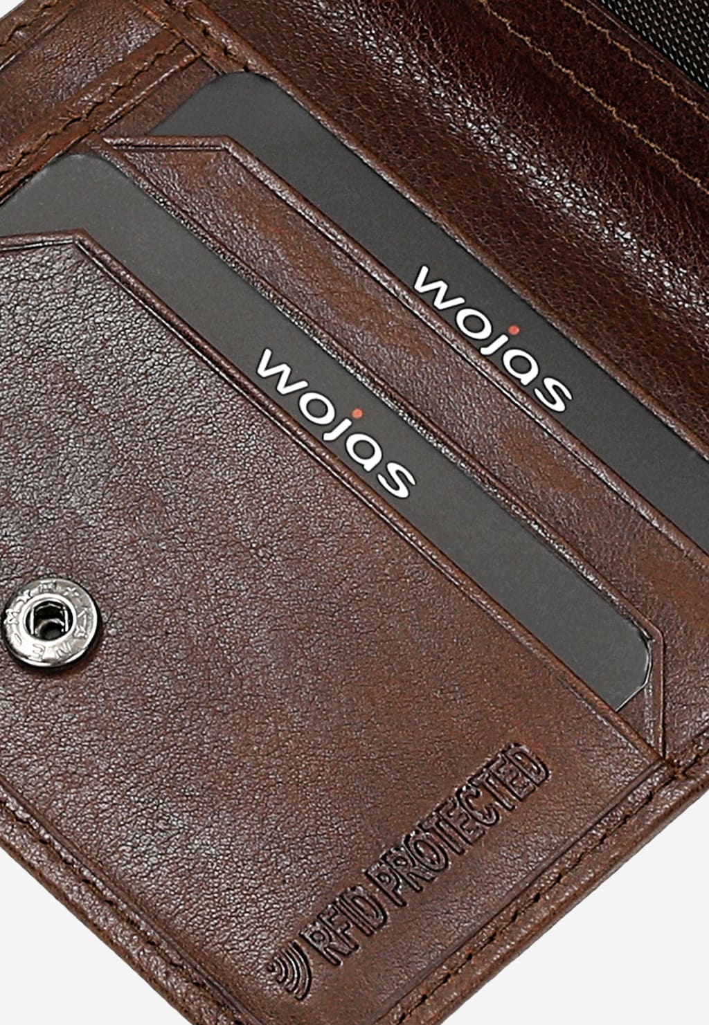 Hnědá kožená pánská peněženka 91091-52 Widok 6