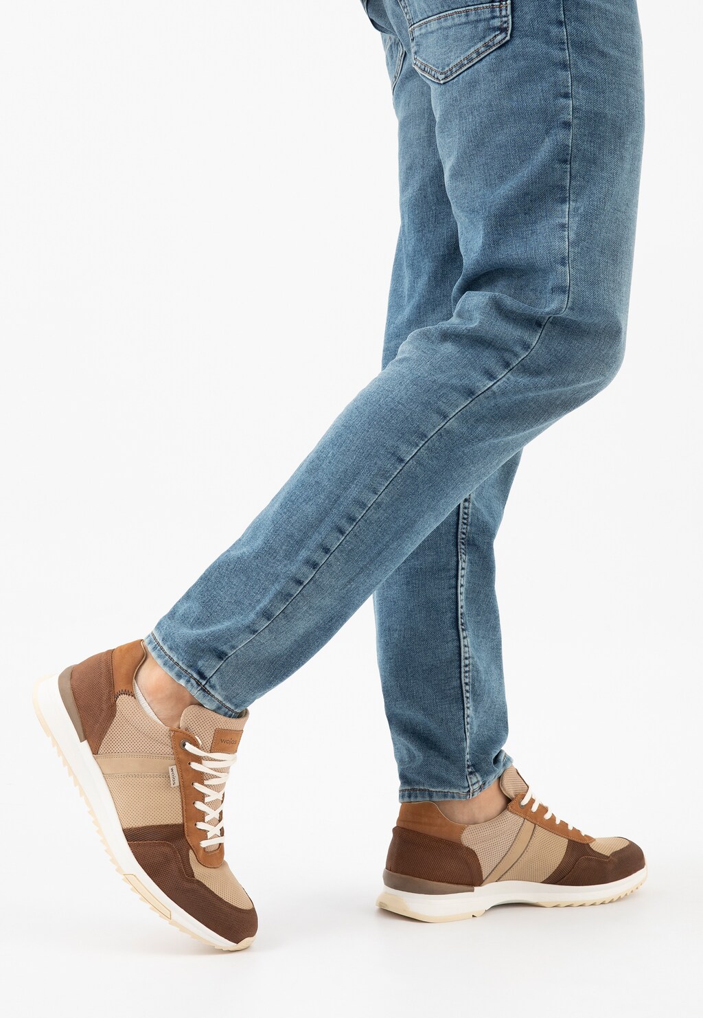 Monochromatické tenisky 10213-74 Widok 9