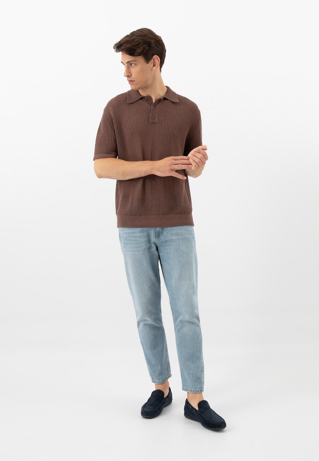 Pánské mokasíny 10124-66 Widok 1