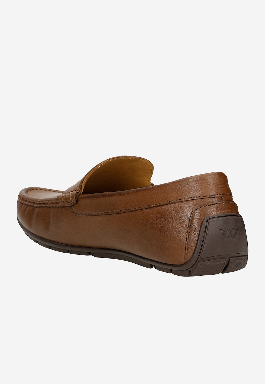Brązowe mokasyny męskie 10115-52 Widok 4