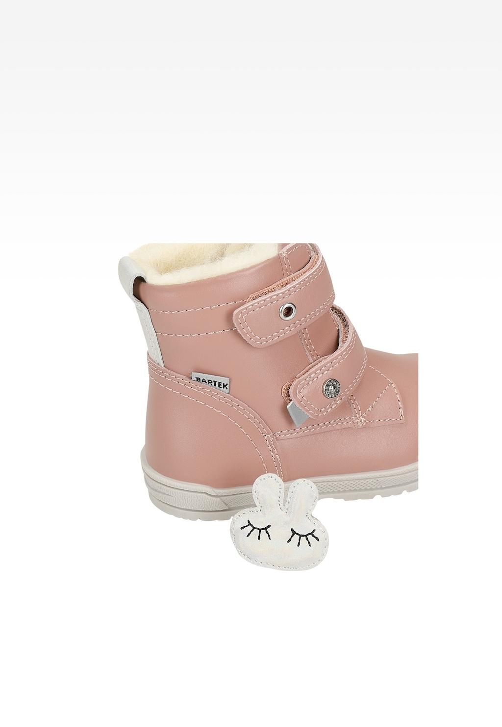 Členkové topánky BARTEK 84008-55, pre dievčatá, ružové Widok 7