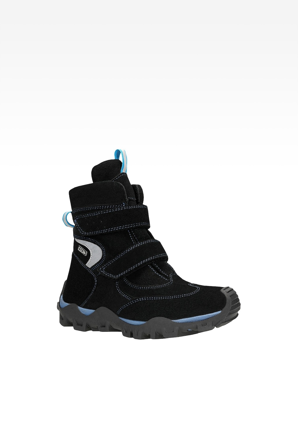 Zateplené kotníkové topánky BARTEK 17292020, čierno-modré Widok 2