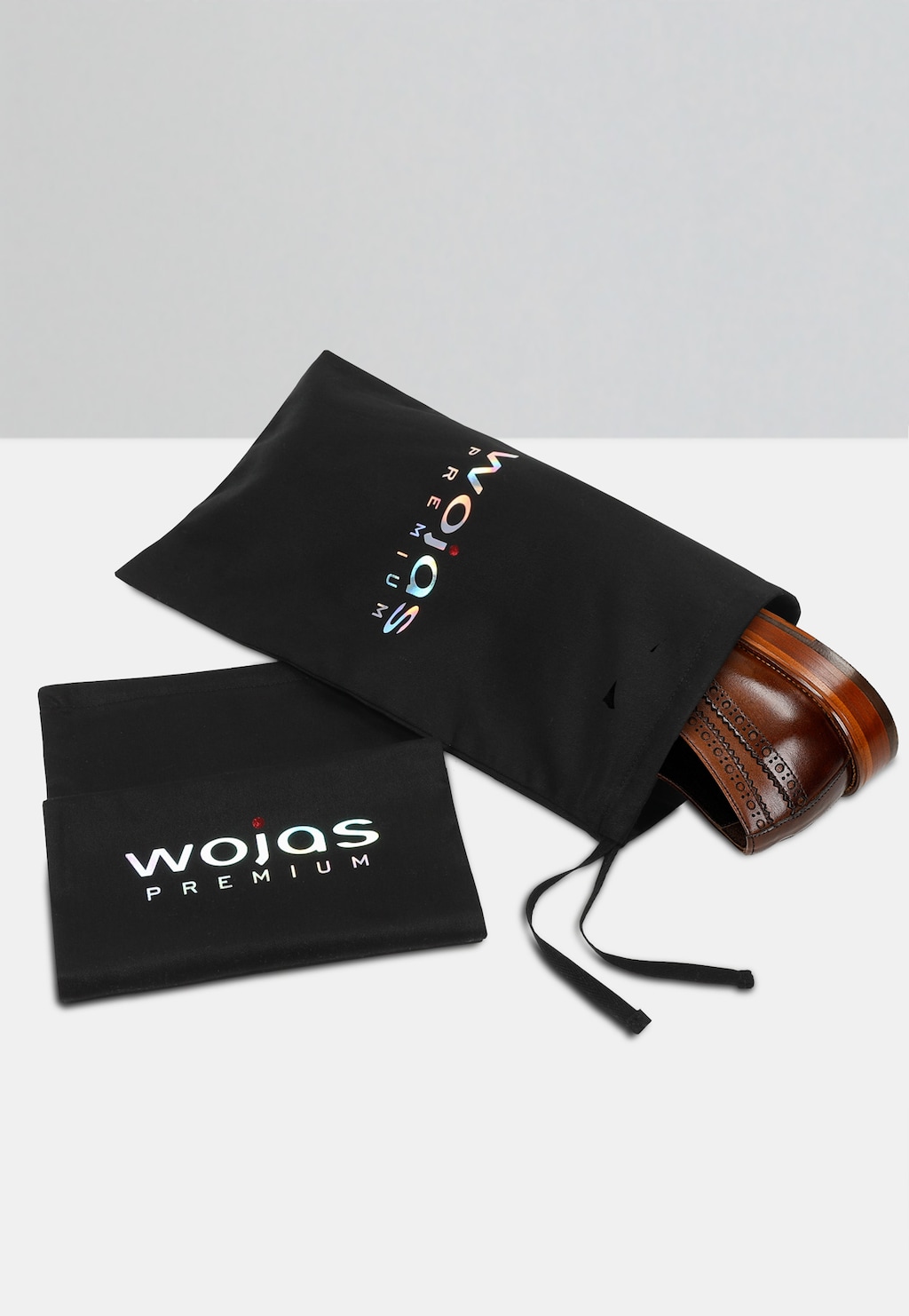 Hnědé pánské elegantní polobotky PREMIUM s brogováním 10188-52 Widok 5