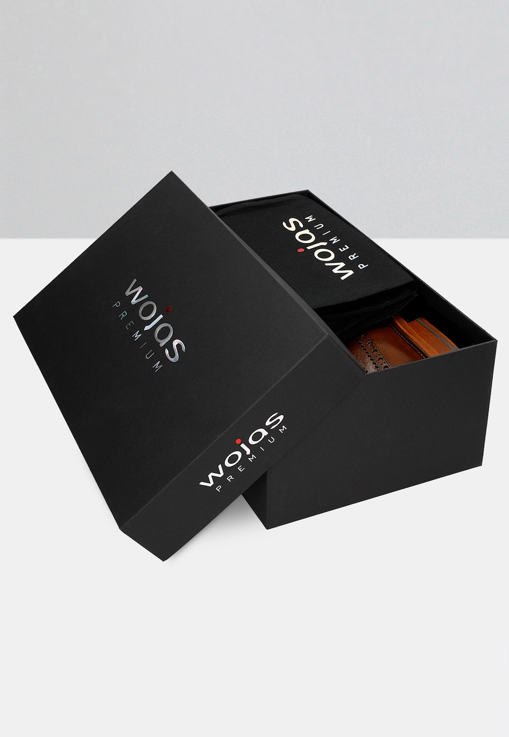 Hnědé pánské elegantní polobotky PREMIUM s brogováním 10188-52 Widok 6