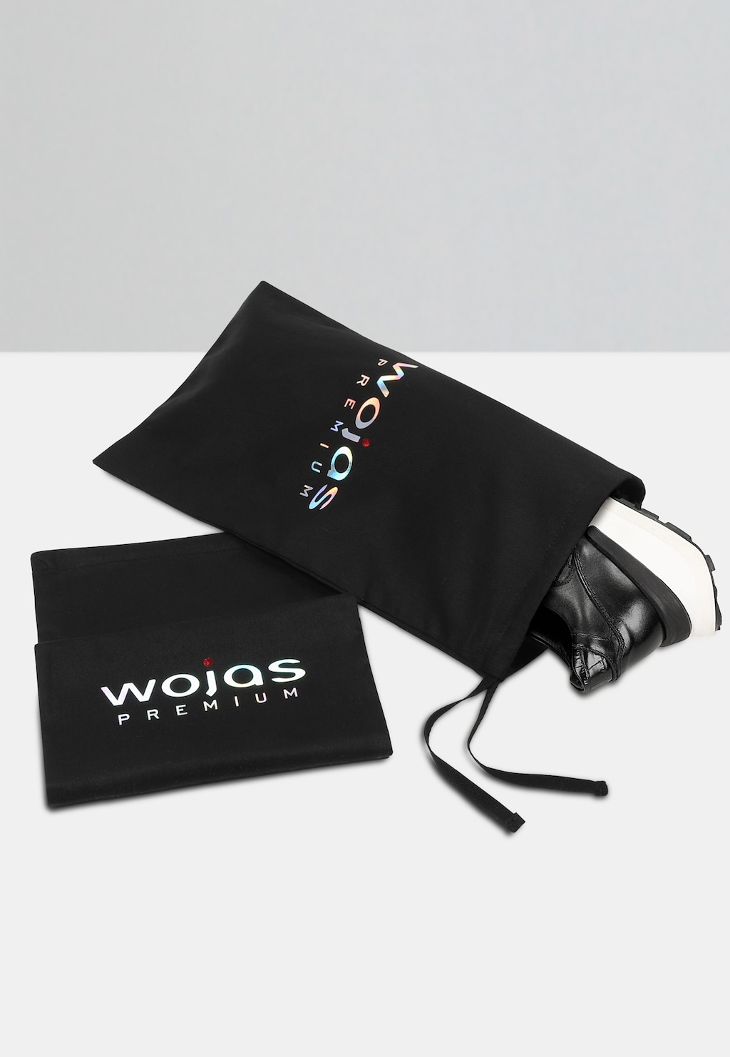 Černé pánské sneakersy PREMIUM s embosováním 10214-51 Widok 5