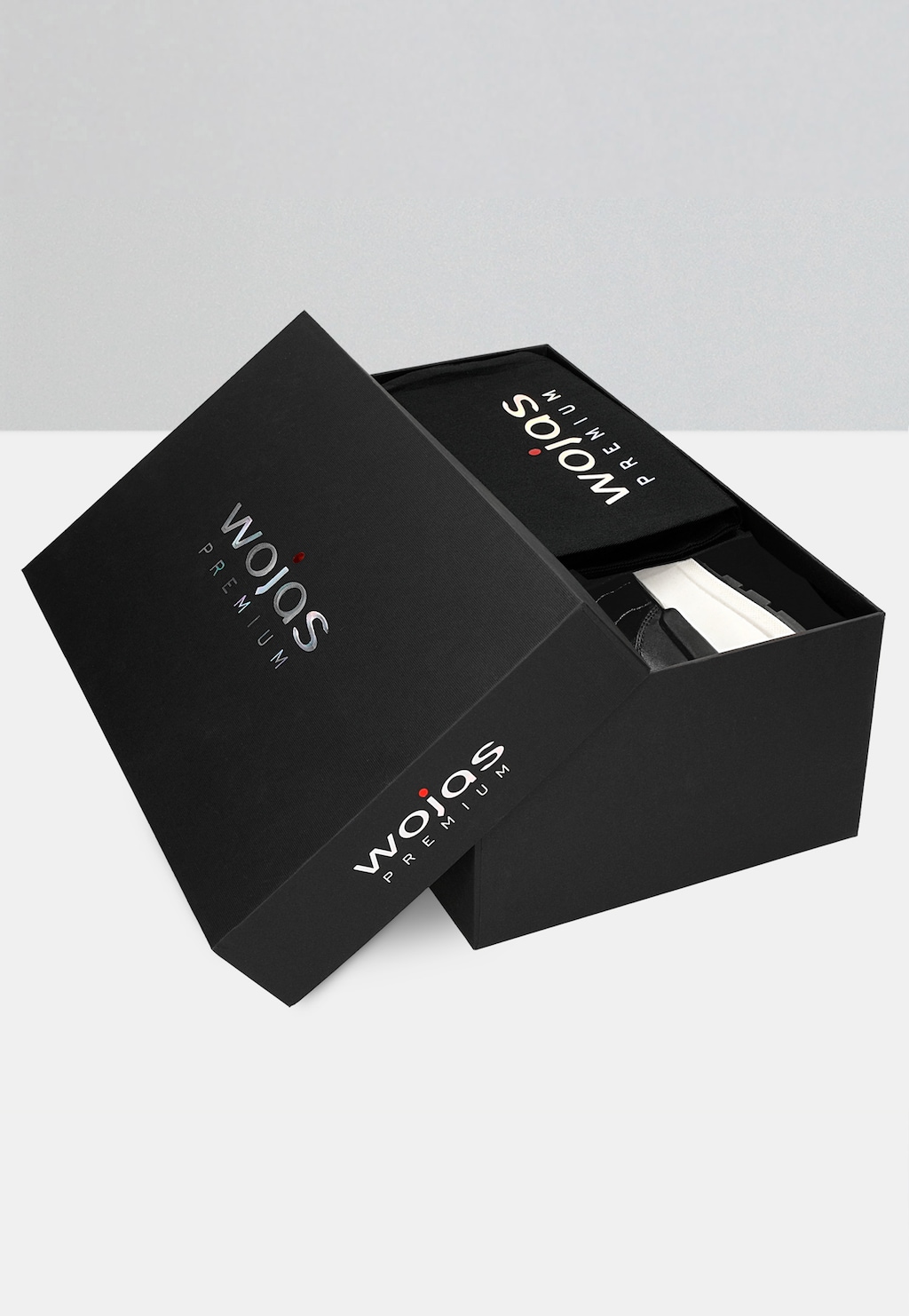 Černé pánské sneakersy PREMIUM s embosováním 10214-51 Widok 6