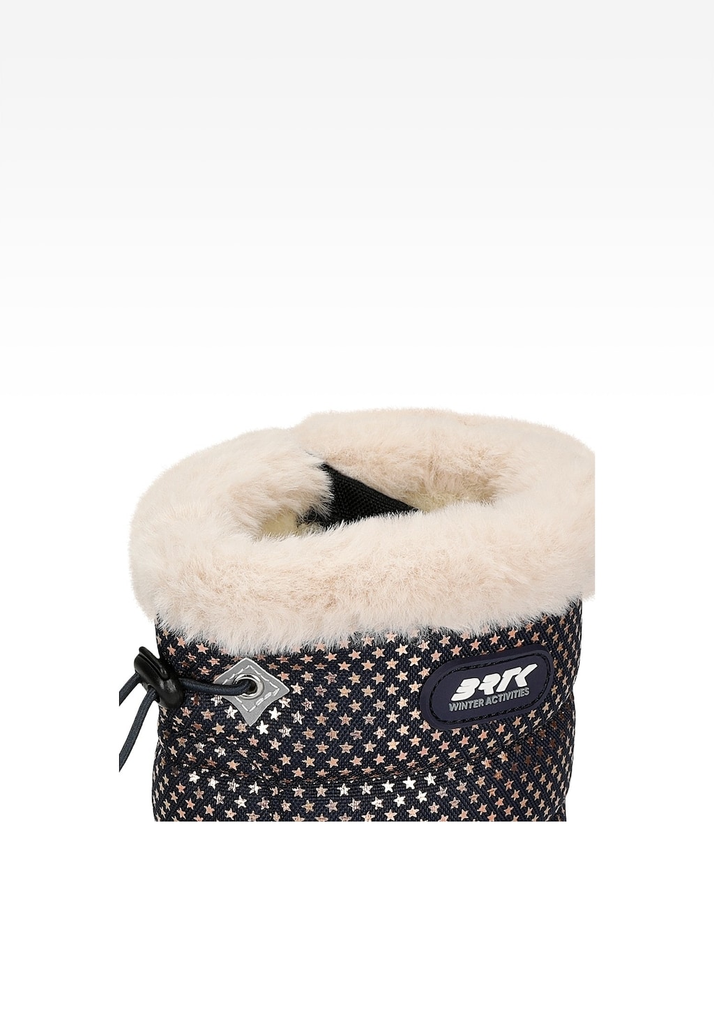 Snehule BARTEK 85001-14, pre dievčatá, béžovo-čierne Widok 7