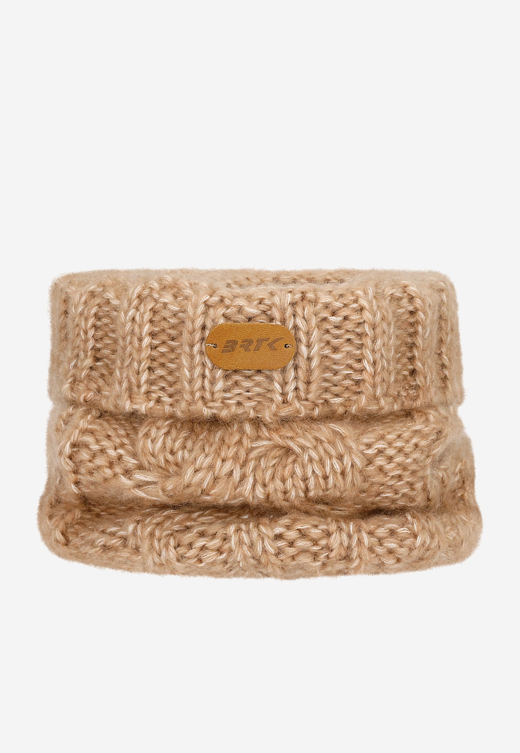 Svetlohnedý set BARTEK z merino vlny 85604-82, čiapka + nákrčník Widok 4