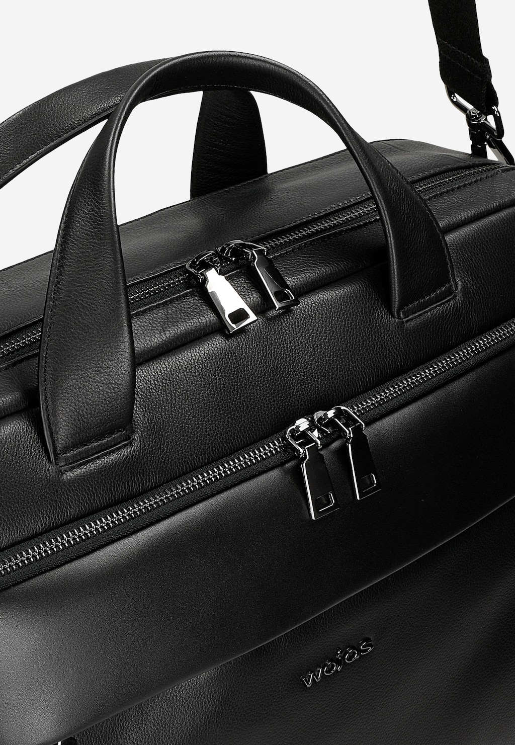 Velká černá pánská taška s množstvím kapes 80058-51 Widok 7