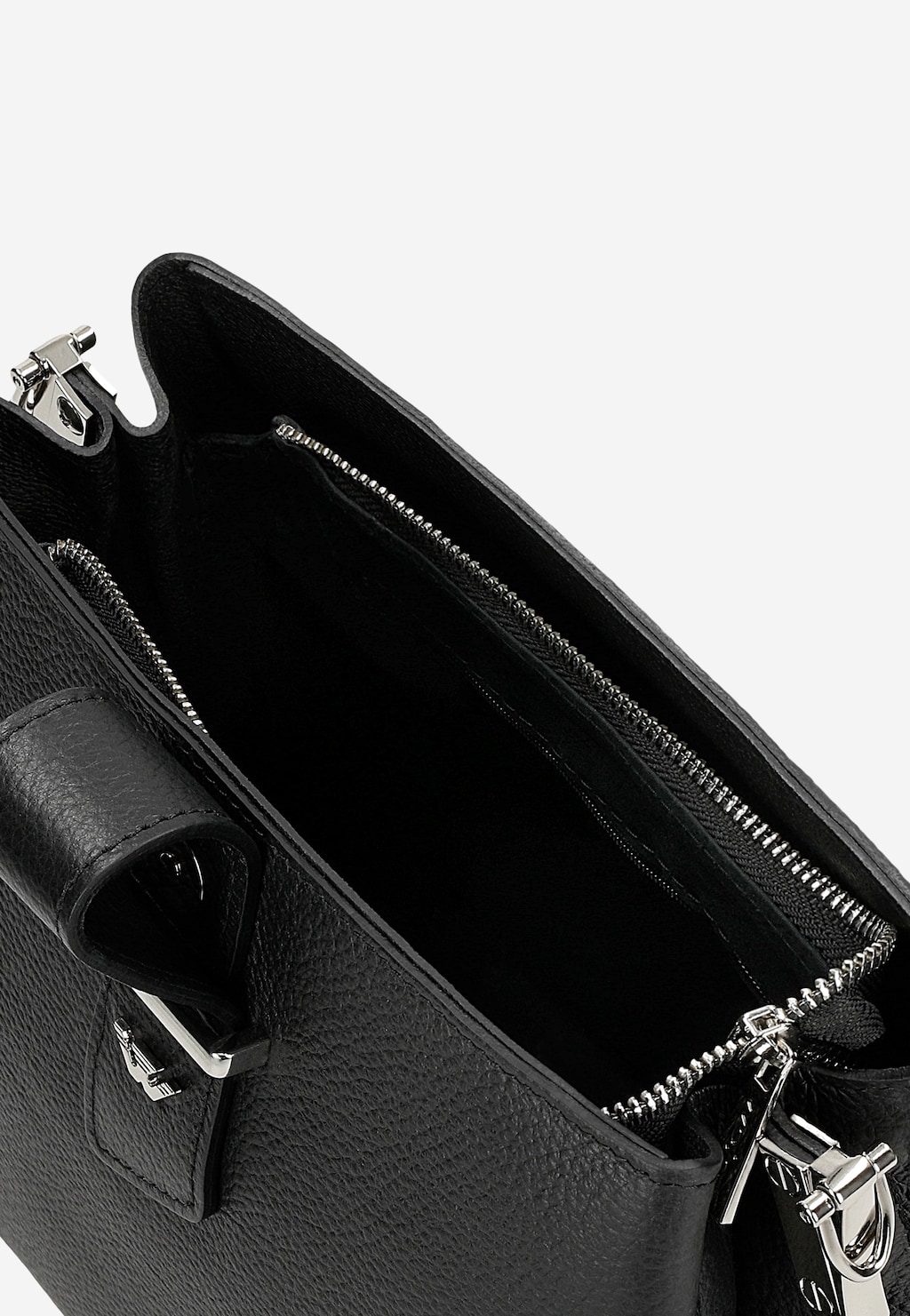 Čierna Tote – dámska taška cez rameno 80121-51 Widok 7