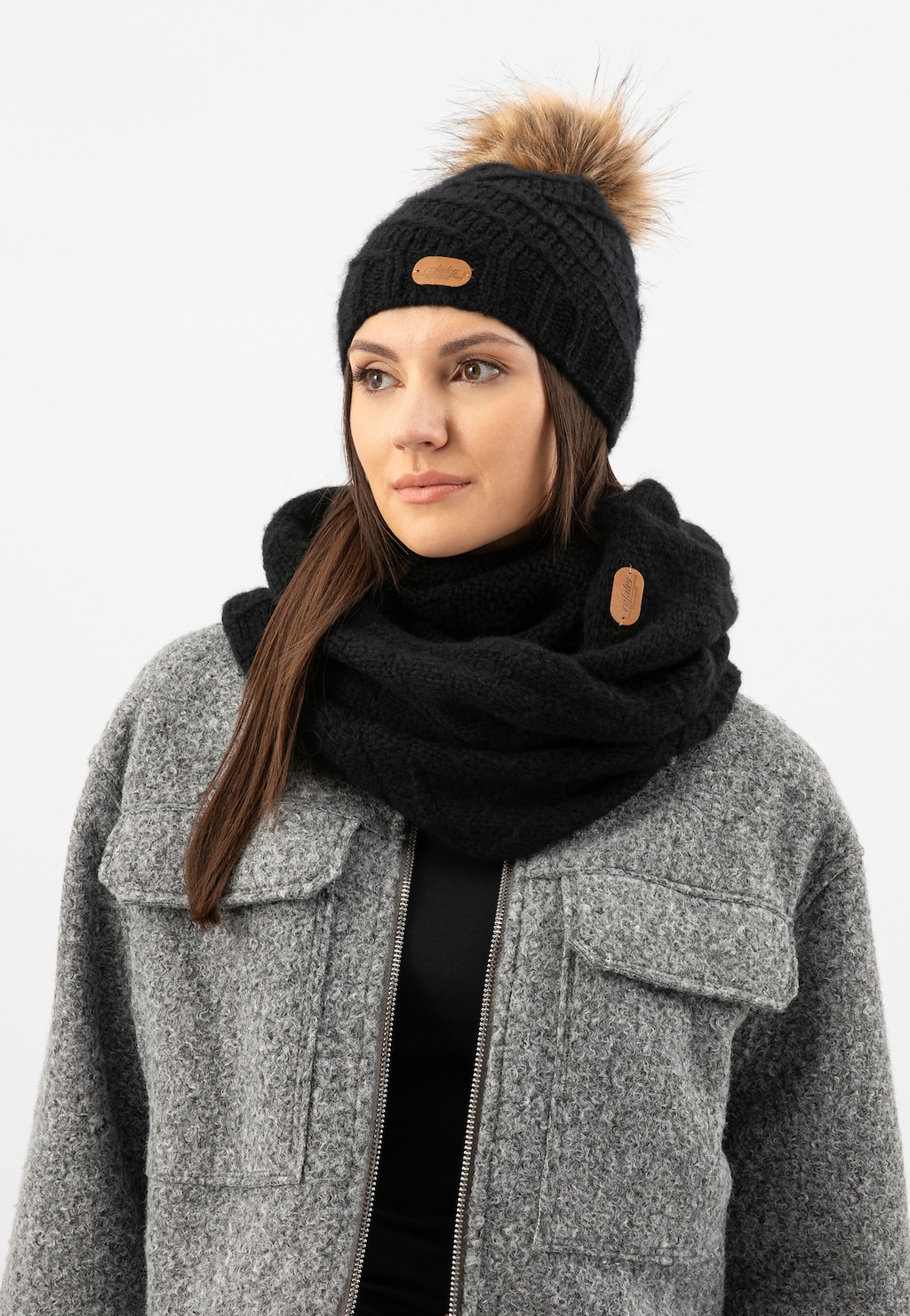 Sada čiapka + nákrčník RELAKS R96001-81 Widok 6