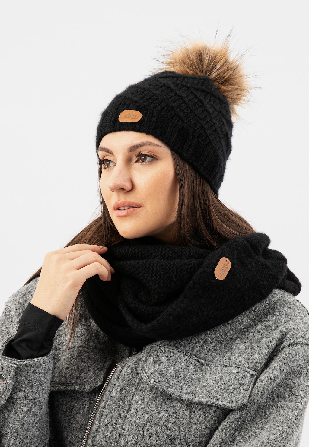 Sada čiapka + nákrčník RELAKS R96001-81 Widok 1