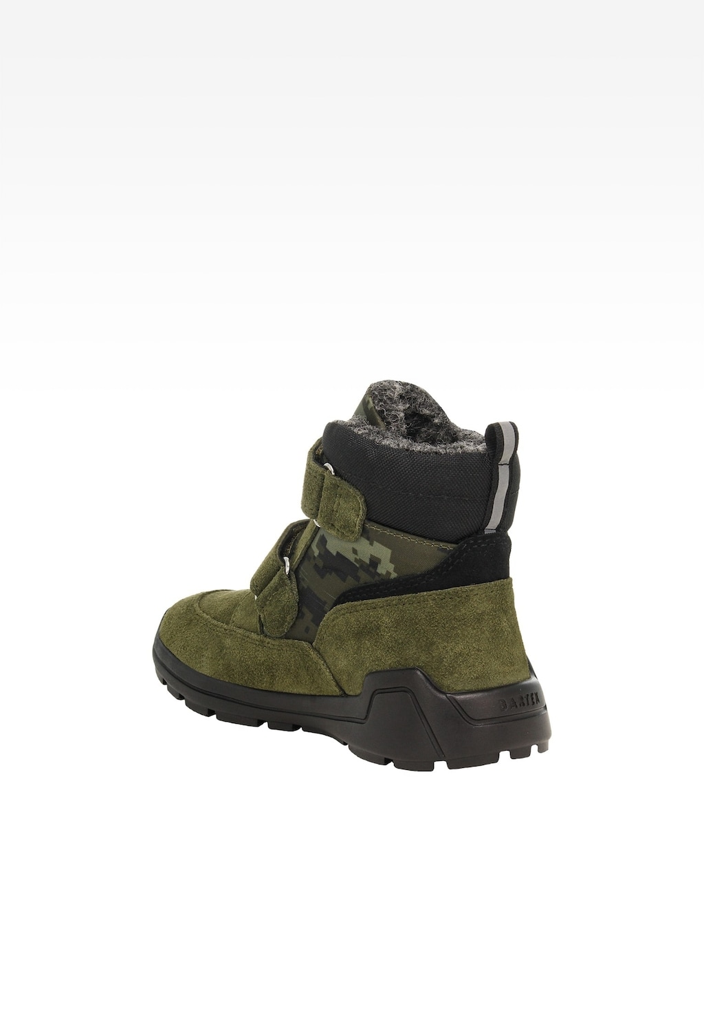 Zateplené kozačky BARTEK 11033102, zelené Widok 4