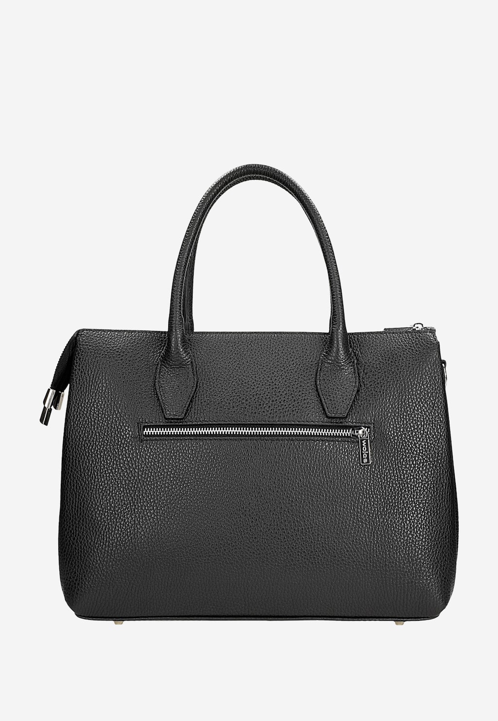 Černý kožený dámský kufřík 80222-71 Widok 4