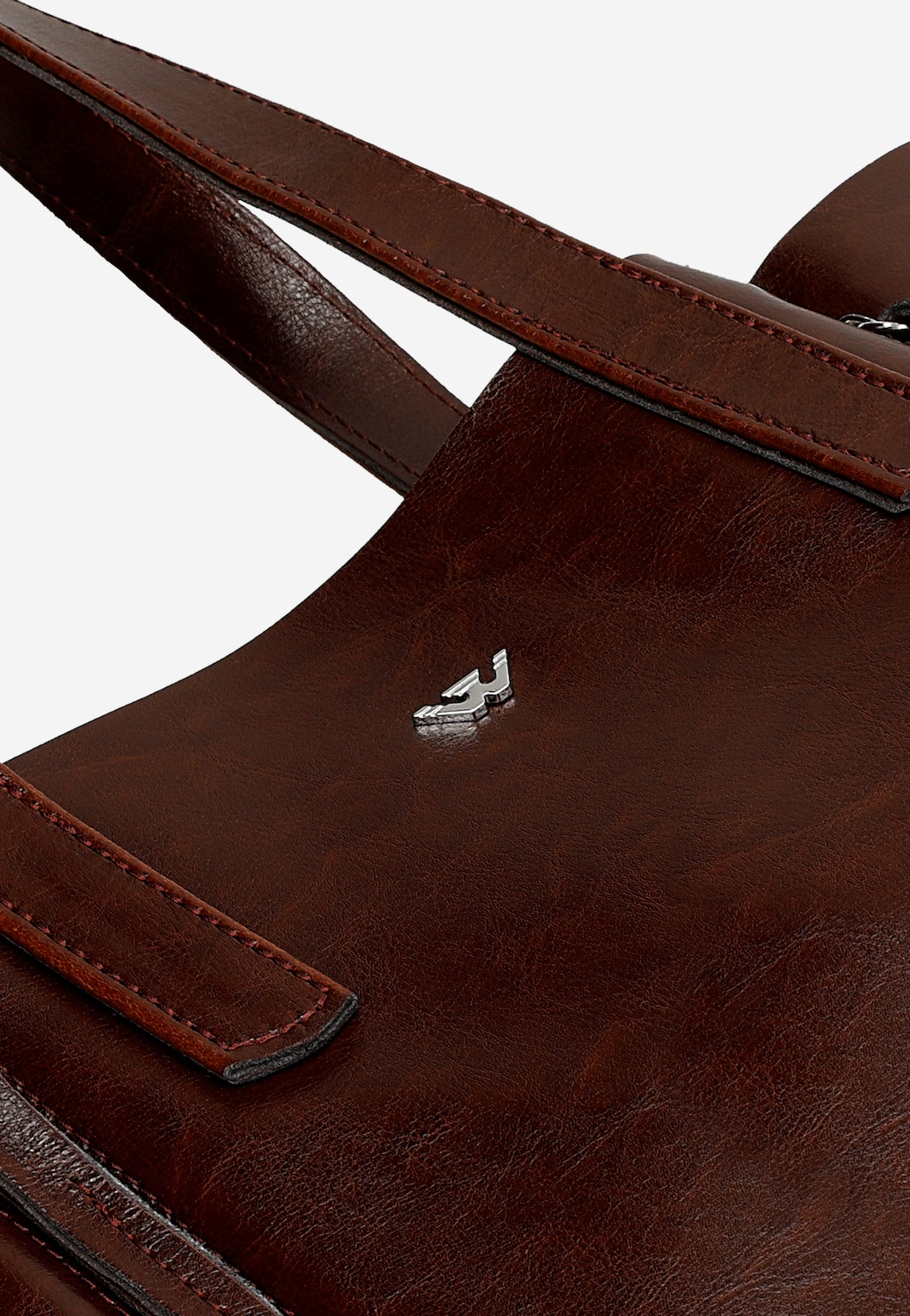 Kožená bordová dámská shopperka 80425-55 Widok 9