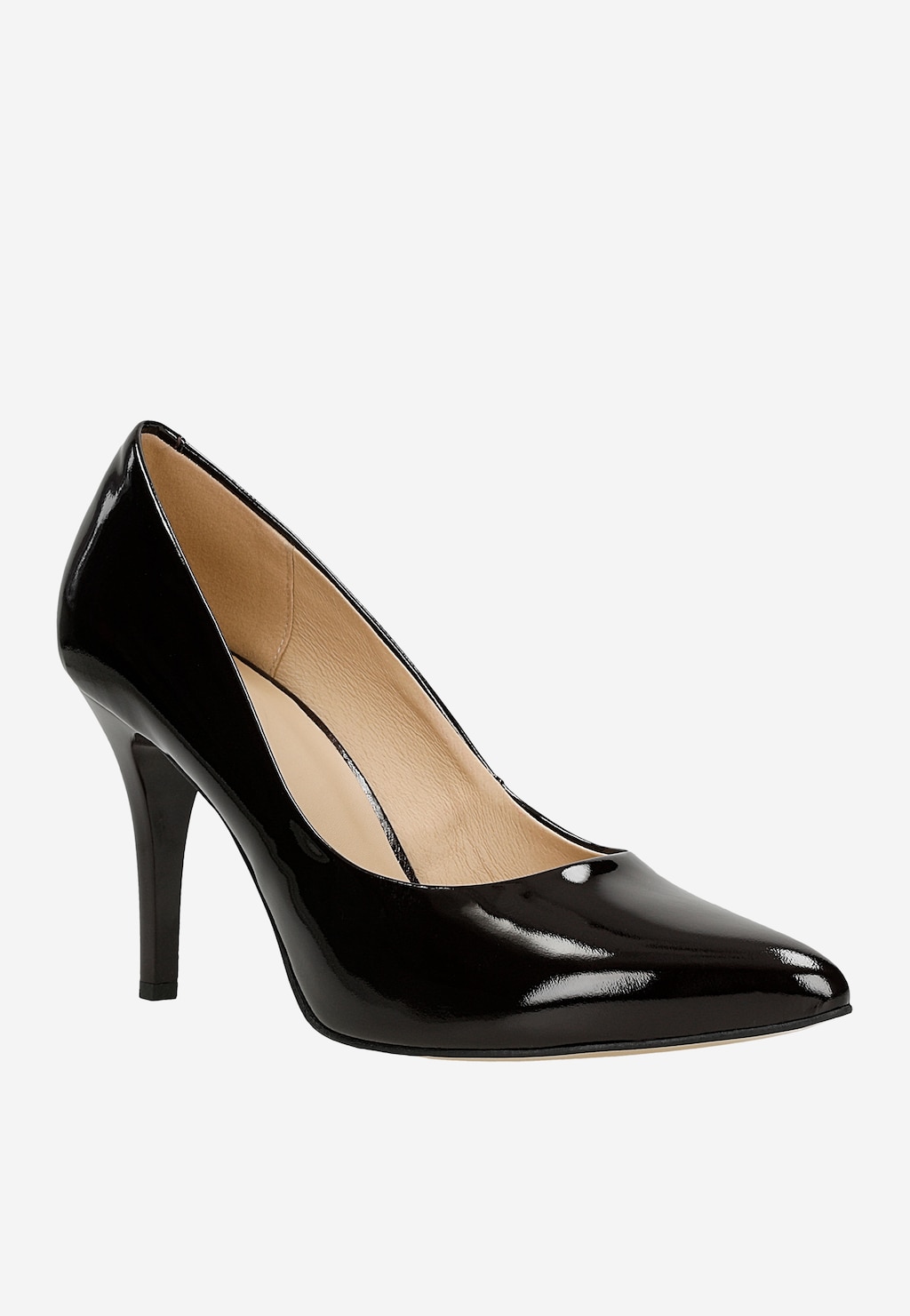 Elegantné bordové lodičky na ihličkovom podpätku 9275-36 Widok 3