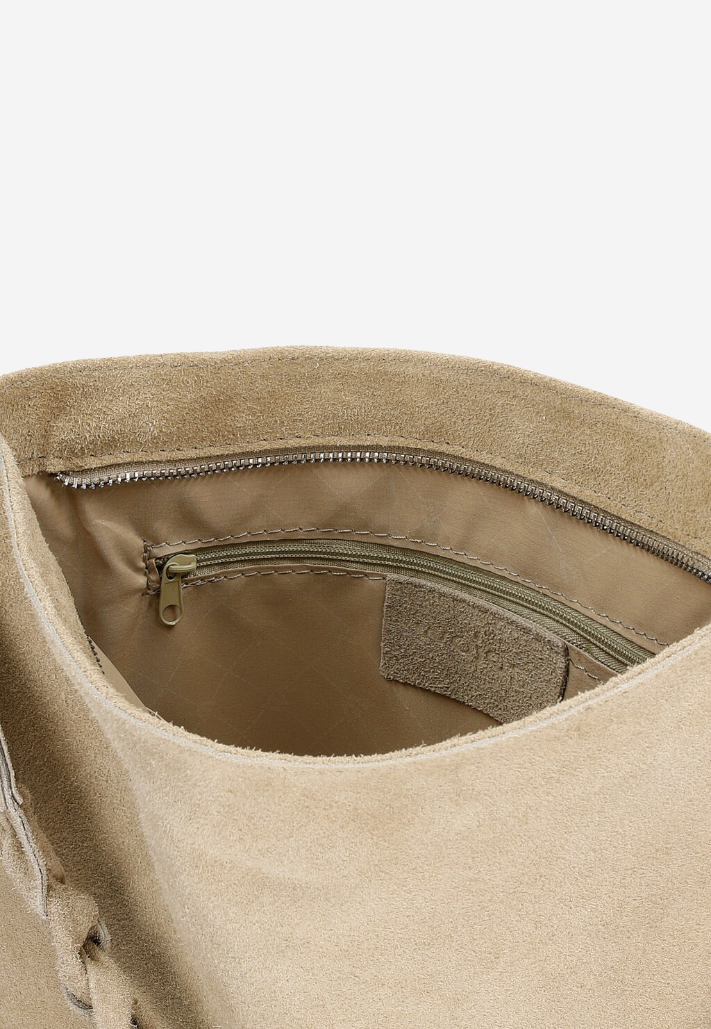 Dámska kabelka s originálnym štýlom z velúrovej kože 80256-64 Widok 6