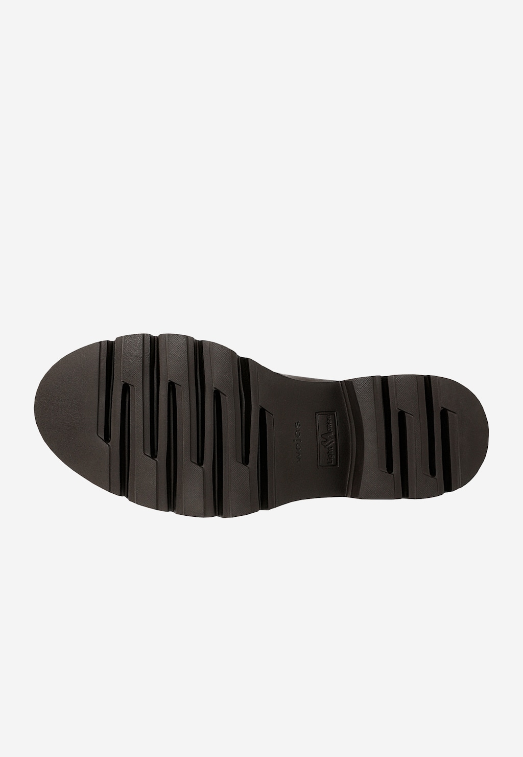 Hnědé kožené dámské mokasíny se zlatou ozdobou 46264-52 Widok 6