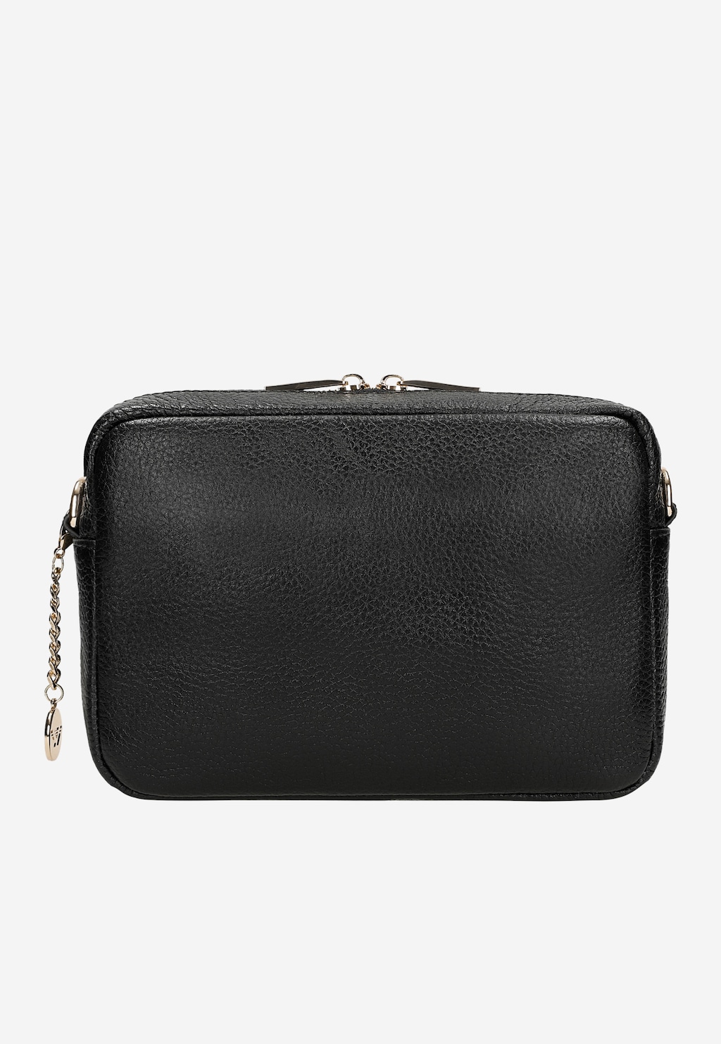 Malá každodenná kabelka so zlatými zipsami 80343-51 Widok 4