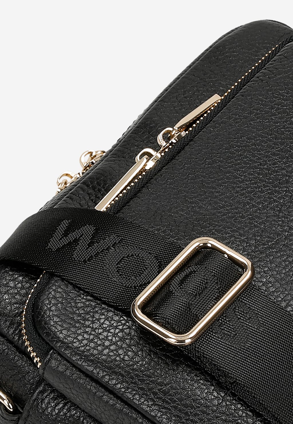 Malá každodenná kabelka so zlatými zipsami 80343-51 Widok 7