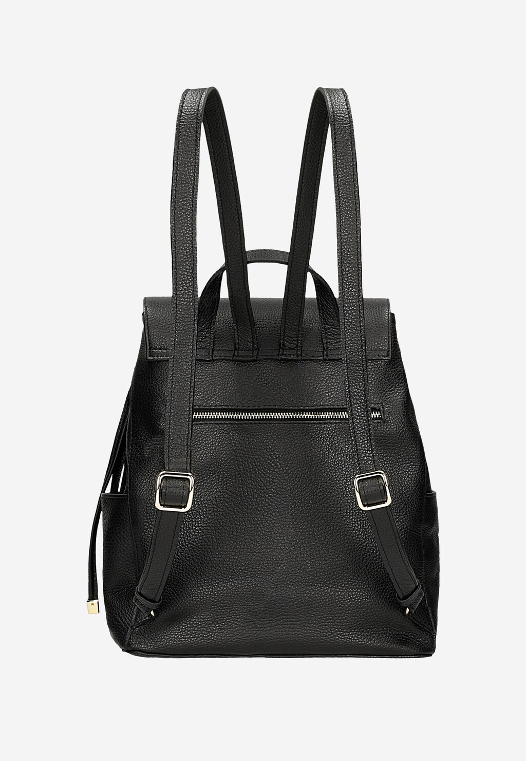Čierny kožený mestský batoh 80400-51 Widok 4