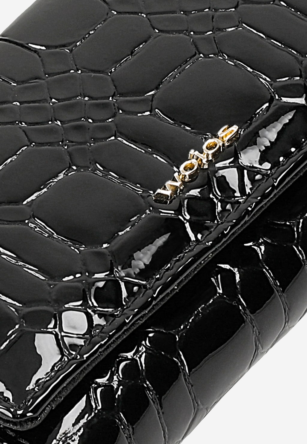 Elegantní prošívaná lakovaná peněženka 91086-31 Widok 9