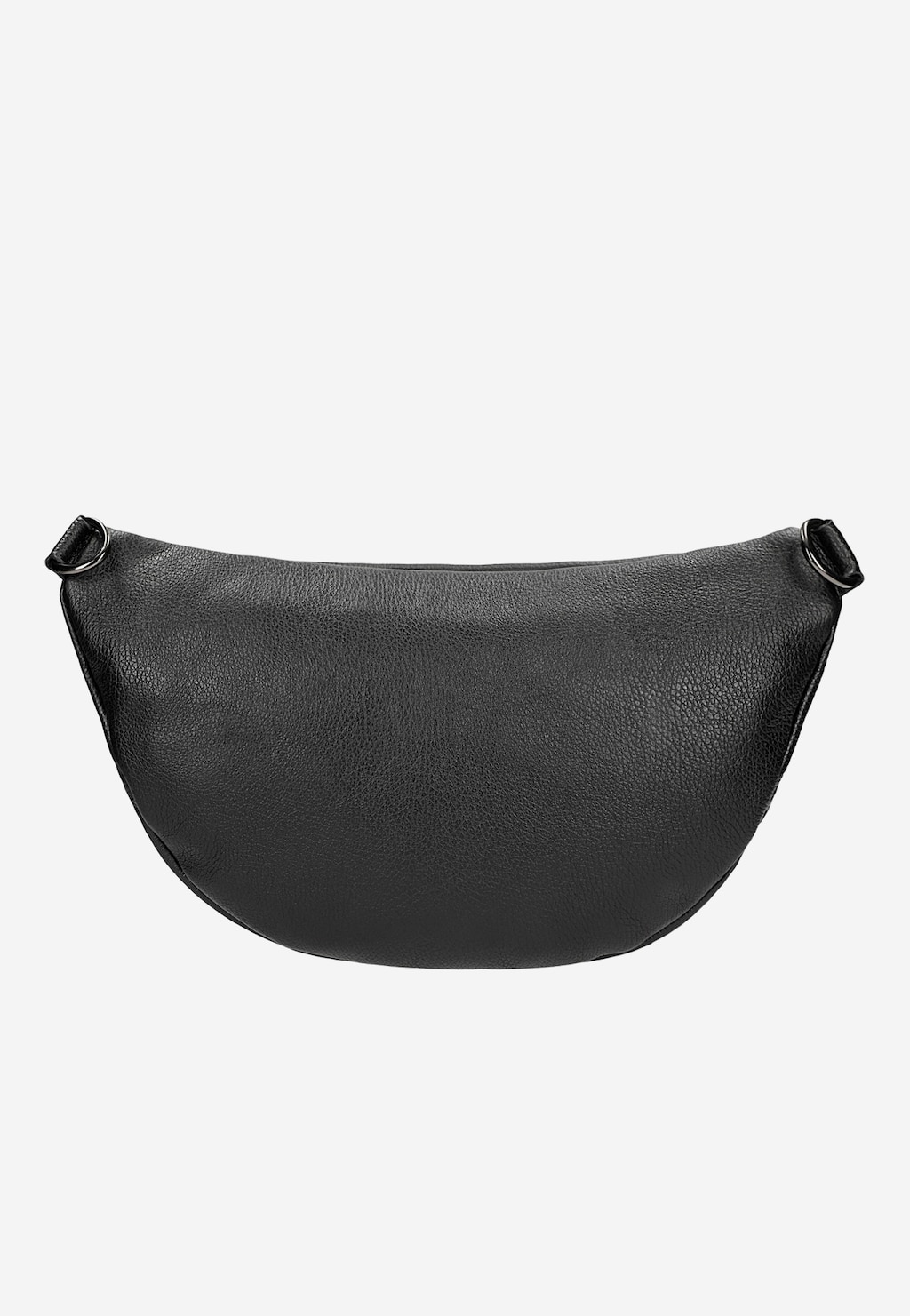 Čierna kožená ľadvinka 80298-51 Widok 3