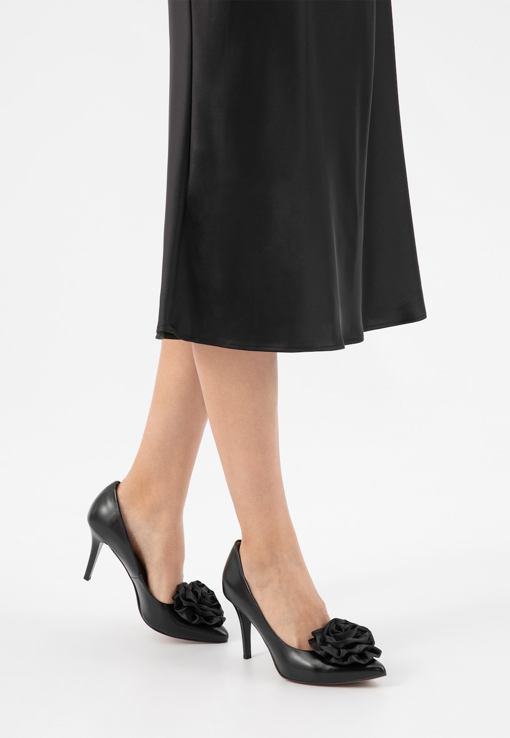 Černá růže - odepínací ozdoba na boty 98543-11 Widok 1