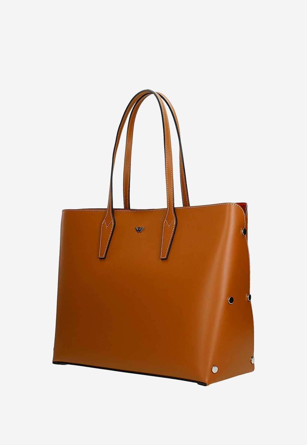 Veľká dámska kožená kabelka z hladkej kože 80424-53 Widok 3