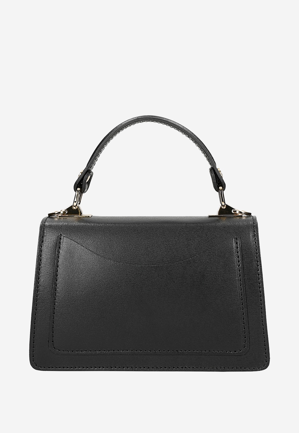 Černá dámská kabelka z hladké kůže 80402-51 Widok 4