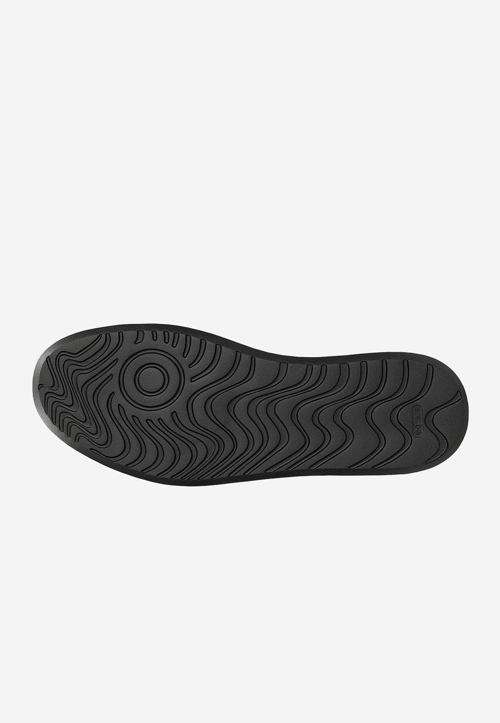 Černé tenisky na vysoké podrážce s lakovanými prvky 64132-71 Widok 6