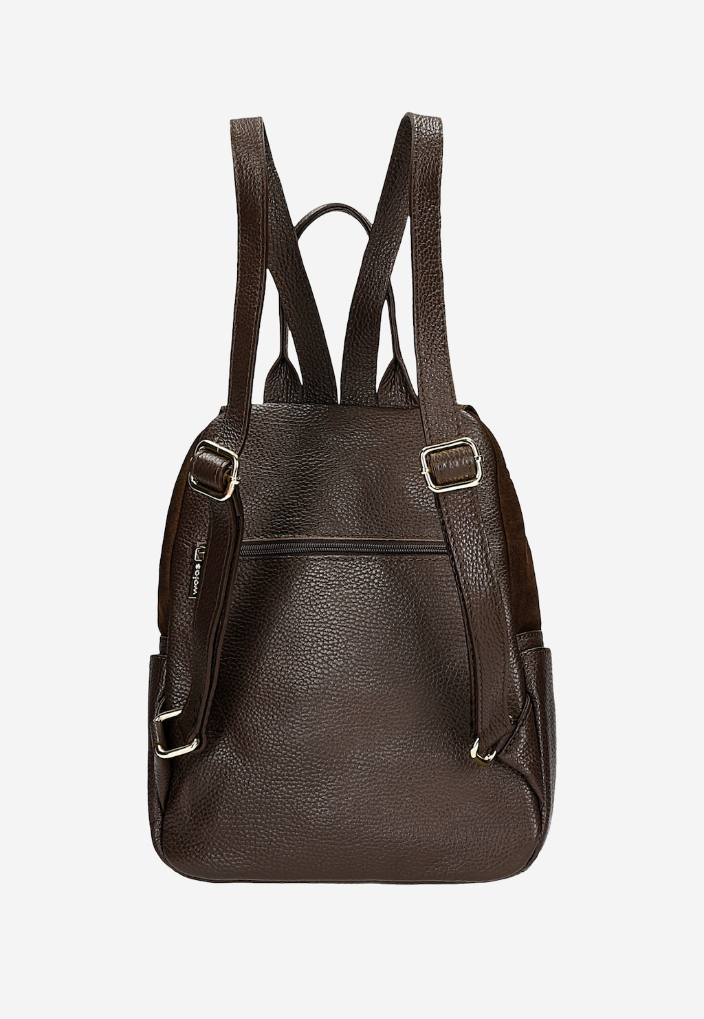 Plecak damski brązowy skórzany 80264-72 Widok 4