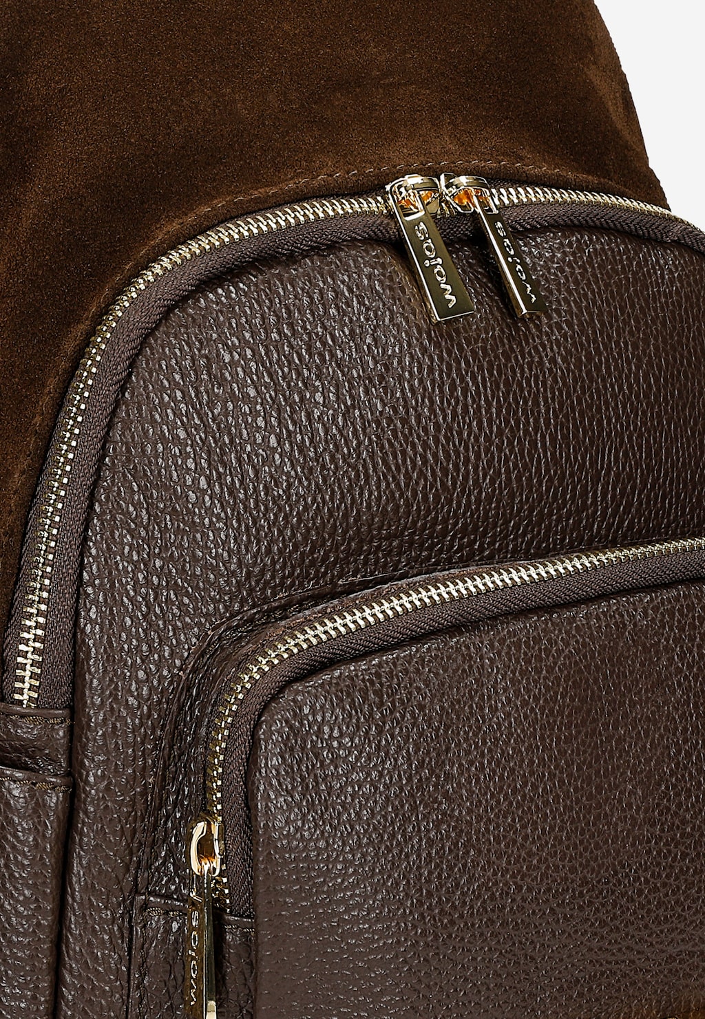 Plecak damski brązowy skórzany 80264-72 Widok 6