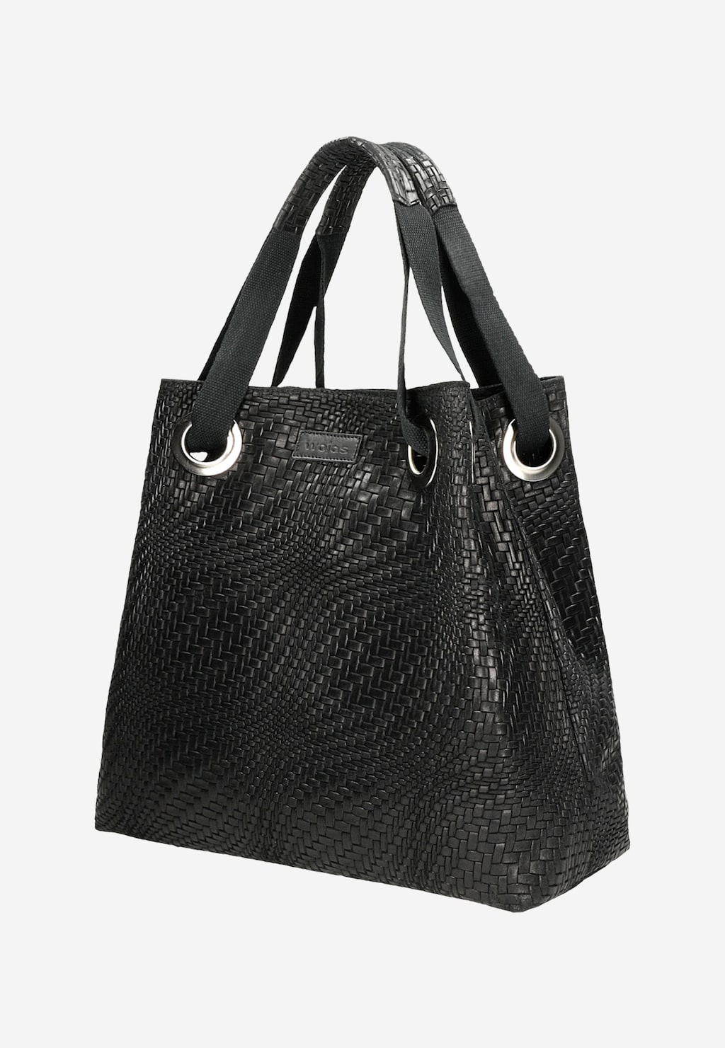 Čierna dámska kabelka veľká v štýlovom prevedení 80262-61 Widok 3