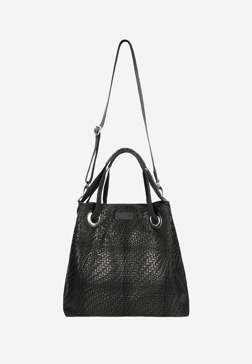 Čierna dámska kabelka veľká v štýlovom prevedení 80262-61 Widok 5
