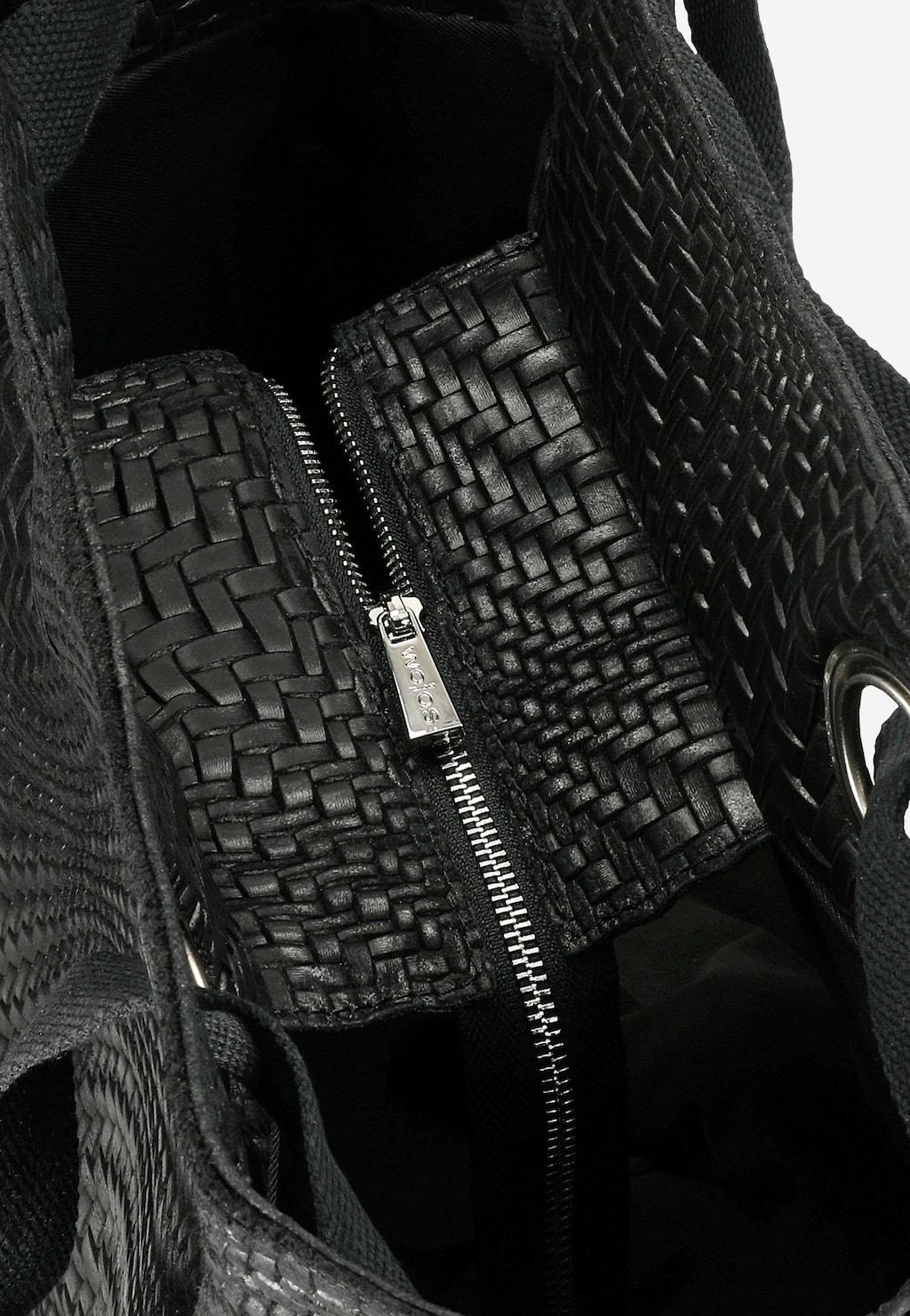 Čierna dámska kabelka veľká v štýlovom prevedení 80262-61 Widok 6