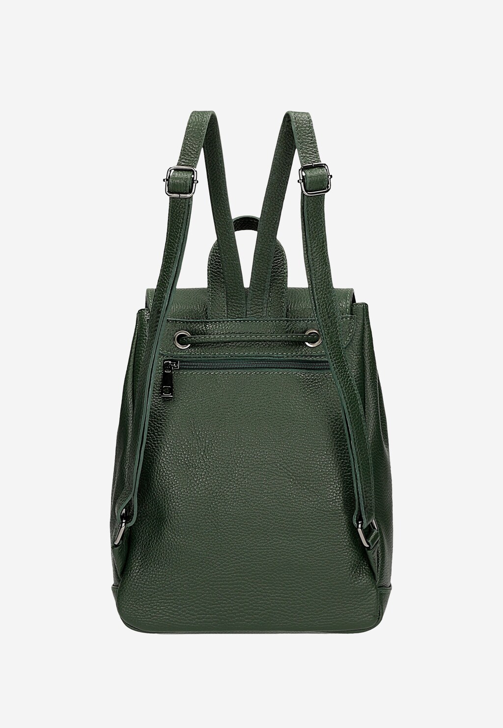 Zelený kožený městský batoh 80073-57 Widok 4