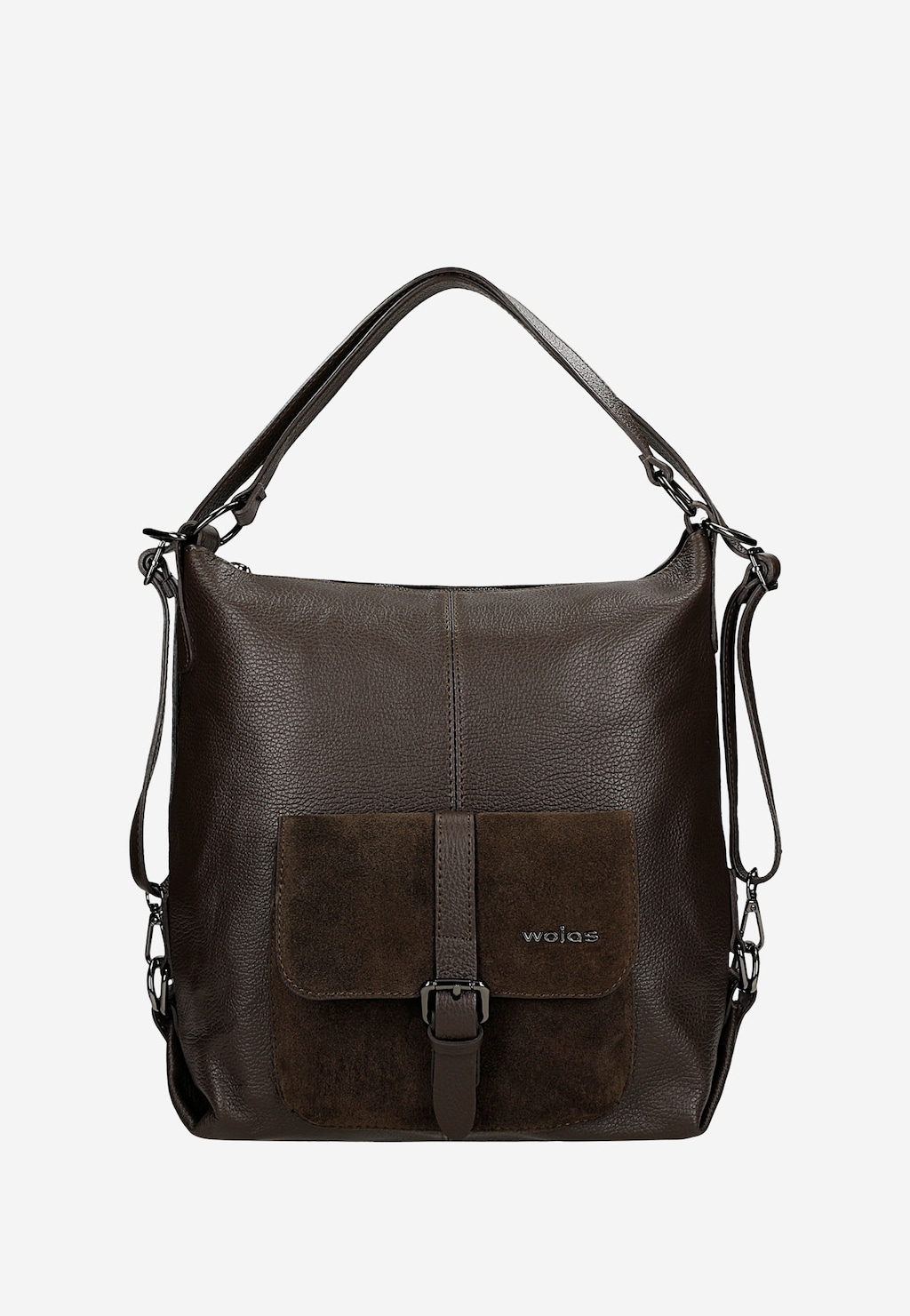 Tmavě hnědý batoh-kabelka 80021-72 Widok 2