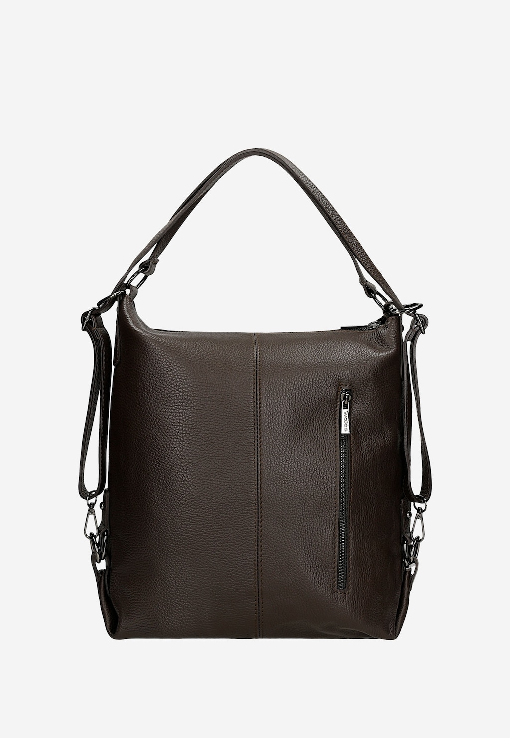 Tmavě hnědý batoh-kabelka 80021-72 Widok 4