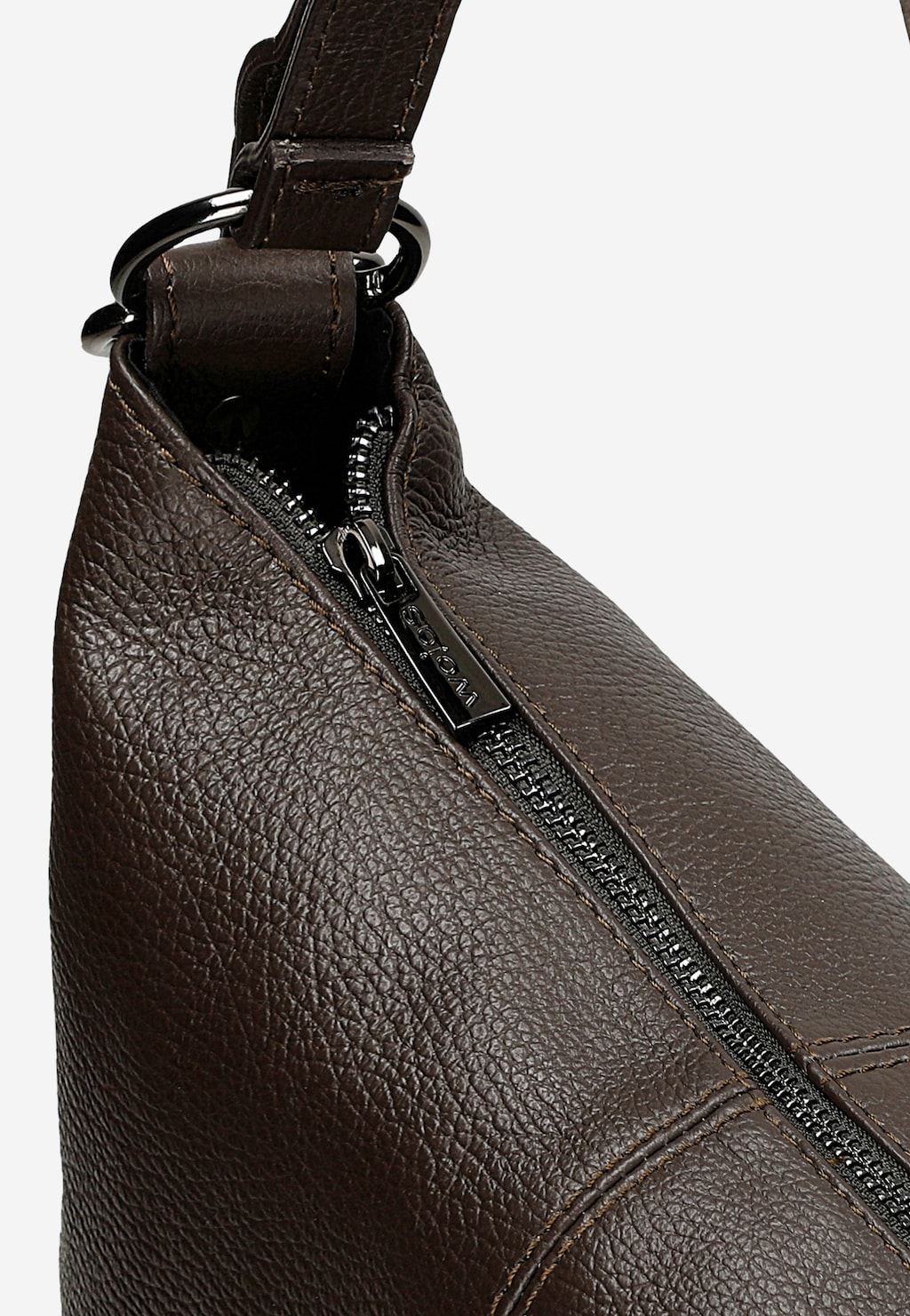Tmavě hnědý batoh-kabelka 80021-72 Widok 6