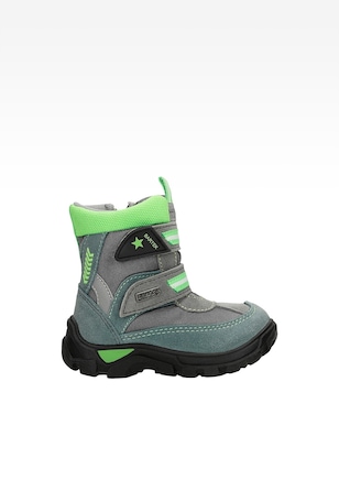 Zateplené kotníkové boty BARTEK T-51522/214, šedo-zelené