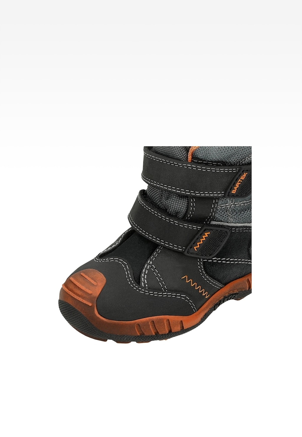 Černé chlapecké kotníkové boty s vnitřním zateplením BARTEK Widok 7