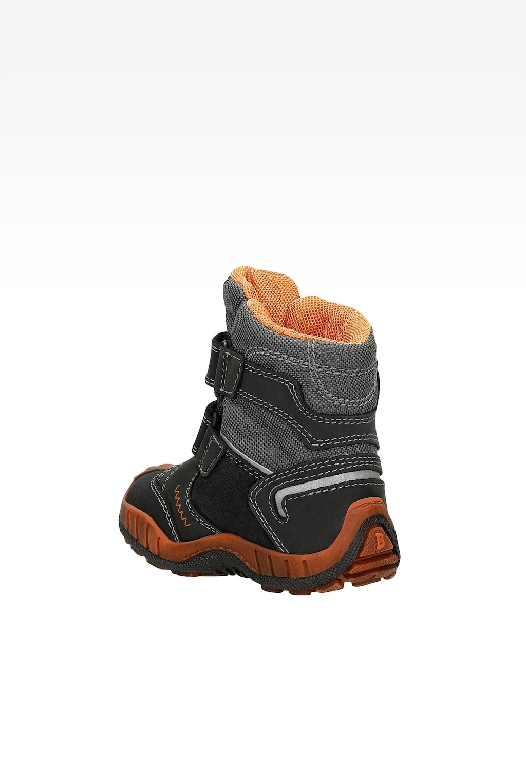 Černé chlapecké kotníkové boty s vnitřním zateplením BARTEK Widok 3